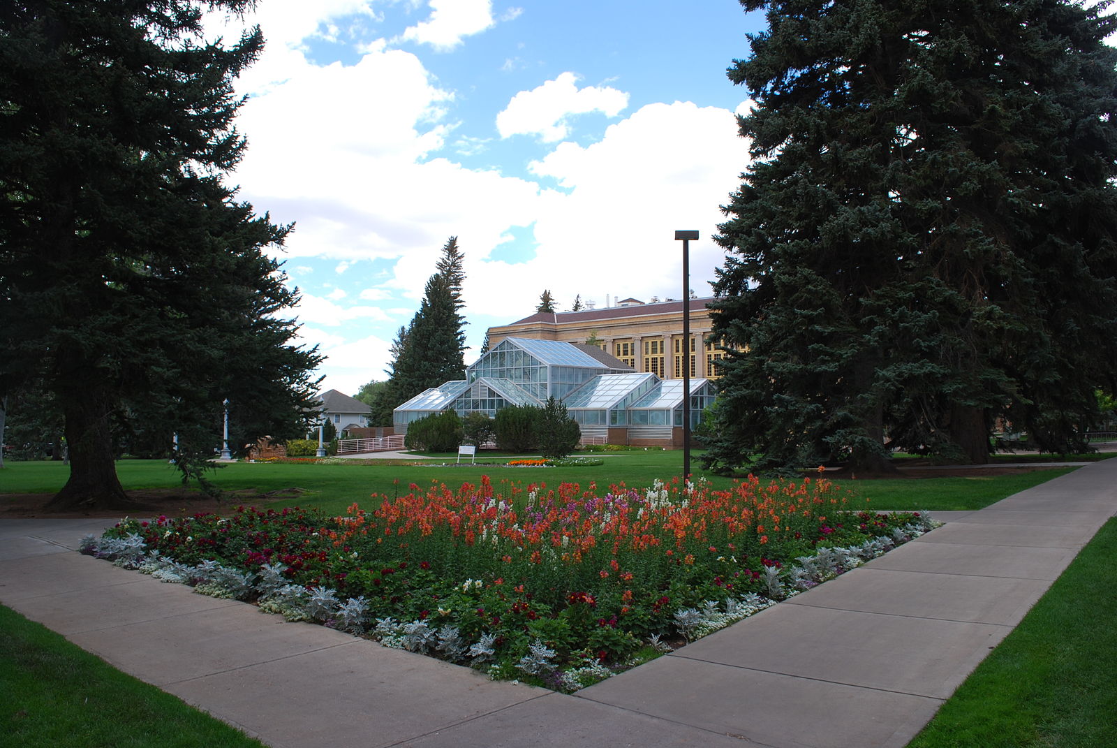 An image of the campus of the University of Wyoming